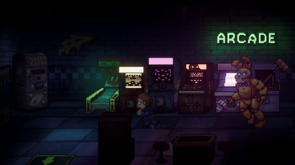 Five Nights at Freddys Into the Pit - Game image